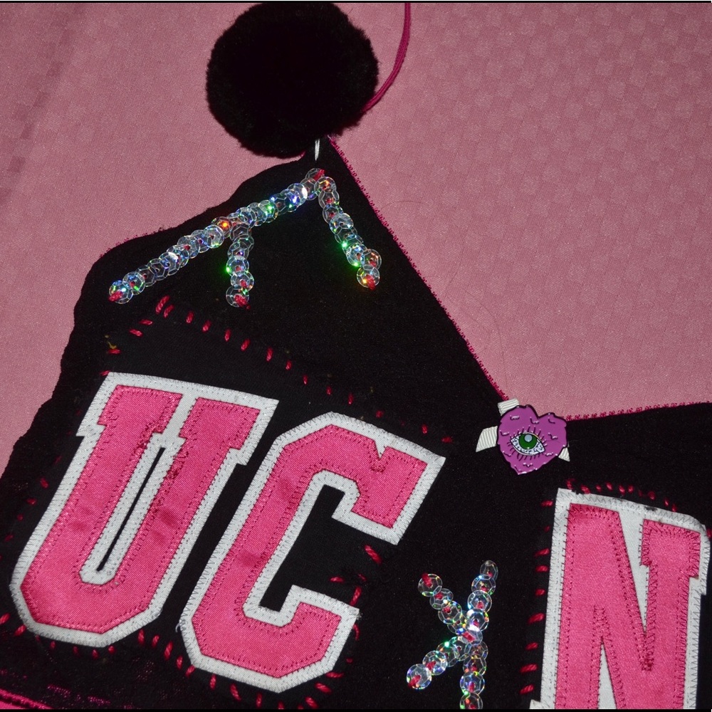 Handmade patchwork crop top - Picture 2 of 4